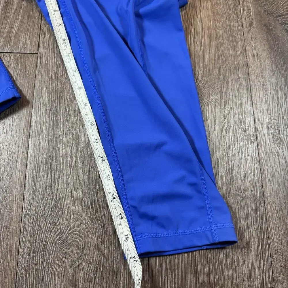 Sol Sister 2 in 1 Swim Skirt Leggings Skort Blue Athletic Medium